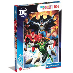 Clementoni - Puzzle Superheroes 104 pcs