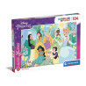 Clementoni - Puzzle Princesas Brillante 104 pcs