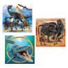 Clementoni - Puzzle 3x48 piezas Jurassic World