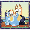Clementoni - Puzzle 3x48 piezas Bluey
