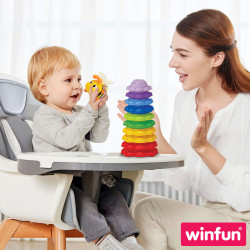 Winfun - Torre Apilable Musical Abeja