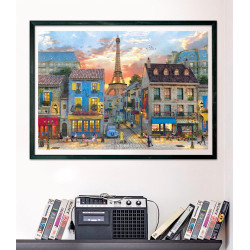 Clementoni - Puzzle Adulto 1000 Piezas Van Dael Collection Streets of Paris