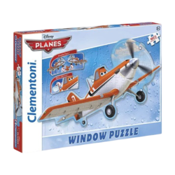 Clementoni - Window Puzzle Disney Planes