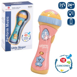 Micrófono Actividades 18cm