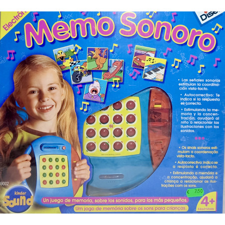 Juego Memo Sonoro Electrónico