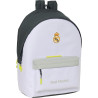 Mochila Doble Para Portatil 15,6"+usb Real Madrid