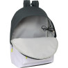 Mochila Doble Para Portatil 15,6"+usb Real Madrid