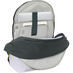 Mochila Doble Para Portatil 15,6"+usb Real Madrid