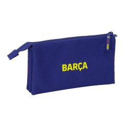 Portatodo Triple FC Barcelona con Cremallera Temporada 25/26