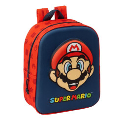 Mochila Guardería 3D Mario Bross