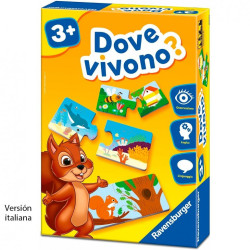 Ravensburger - ¿Dónde Viven? Italiano