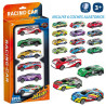 Pack 6 Coches Miniatura Aleatorios de Metal 7 cm
