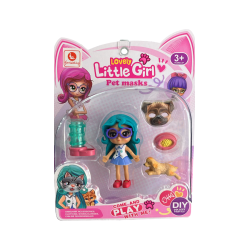Set Figura Muñeca 10 cm con Accesorios