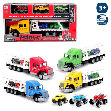 Camión Remolque Retrofricción 38 cm