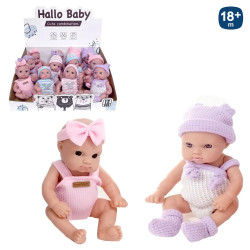 Bebe Vinilo 16 cm Vestido