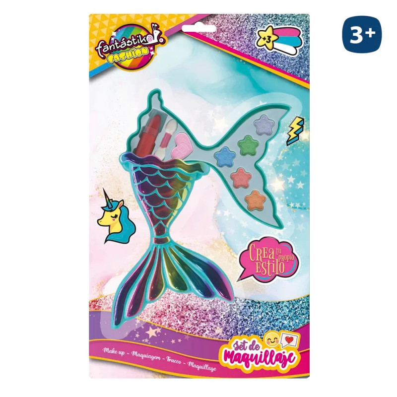 Blister Maquillaje Sirena/Unicornio 20 x 33 cm