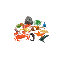 Bote Animales Marinos 12 x 25 cm