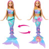 Barbie Doll Flower Magic Mermaid Blonde