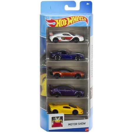 Pack 5 Coches Hotwheels Surtidos