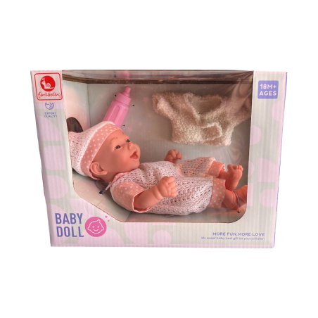 Bebe Tumbado Traje de Punto 25 cm