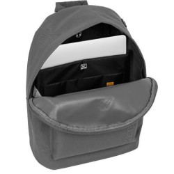 Mochila Para Portatil 14.1" Kappa Basics "Gris" 41 cm