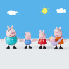 Peppa Pig Pack 5 Figuras Peppa y su Familia de 5