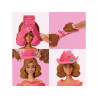 Playdoh Barbie Rosas y Cerquillos