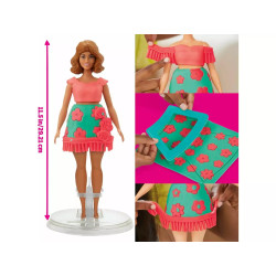 Playdoh Barbie Rosas y Cerquillos