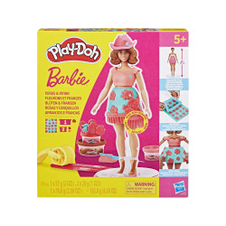 Playdoh Barbie Rosas y Cerquillos