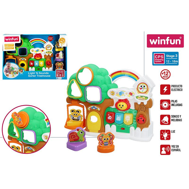 Winfun - Casita Árbol luz&sonido