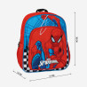 Mochila Junior Adaptable a Carro Spiderman 38 cm
