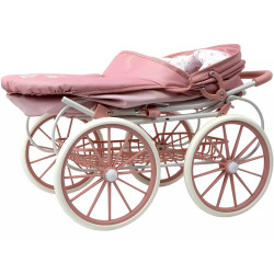 Carro de Muñecas Con Capota Elegance Con Bolso 42X72X93cm