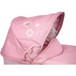 Carro de Muñecas Con Capota Elegance Con Bolso 42X72X93cm