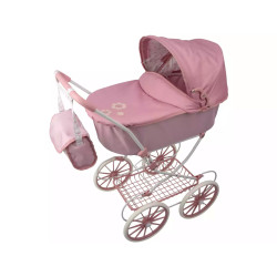 Carro de Muñecas Con Capota Elegance Con Bolso 42X72X93cm