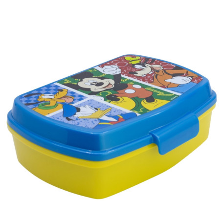 Fiambrera Rectangular Mickey Mouse