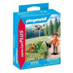 Playmobil Rescate Cervatillo con Dron
