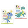 Libro Dino Color con Pegatinas Surtido