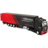 Camion Trailer Burago Street Fire 1:43