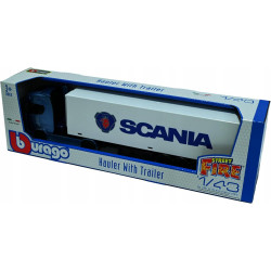Camion Trailer Burago Street Fire 1:43