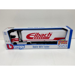 Camion Trailer Burago Street Fire 1:43