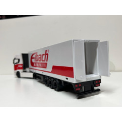 Camion Trailer Burago Street Fire 1:43