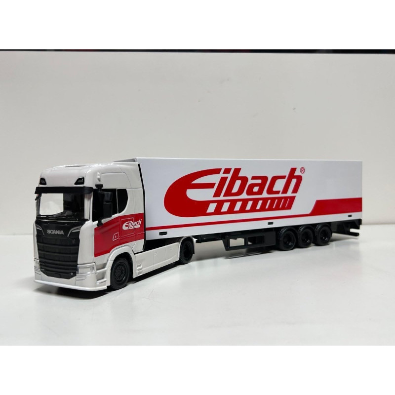 Camion Trailer Burago Street Fire 1:43