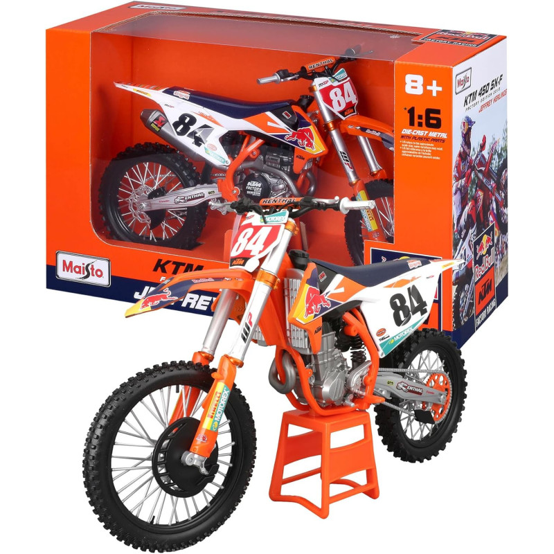 Maisto Red Bull KTM 450 SX-F Factory Edition Jeffrey Herlings 1:6