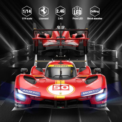 Rastar - Coche RC 1:14 Ferrari 499P