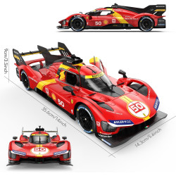Rastar - Coche RC 1:14 Ferrari 499P