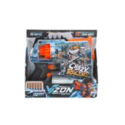 V-Zone Pistola Dardos Skin Electrica C/12 Dardos 22cm