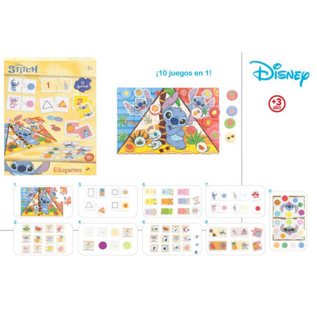 Stitch - Edugames Colección 10 Juegos Educativos