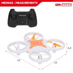 Speed&Go - Air Drone RC 12 cm Luces LED 2.4 GHZ