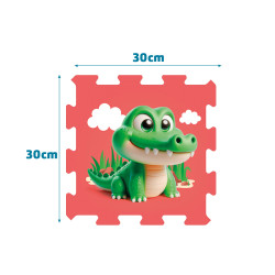 C'Baby - Pack 8 Piezas Puzzle Eva 114 X 58 cm - Animales