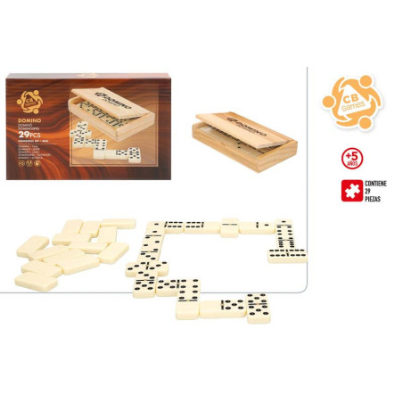 CB Games - Dominó Caja Madera